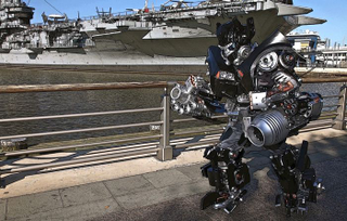 Illustration for article titled Terminator's T-800 Walks the Streets of Brooklyn